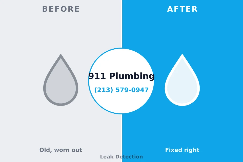 Before and after: plumbing company Eagle, ID